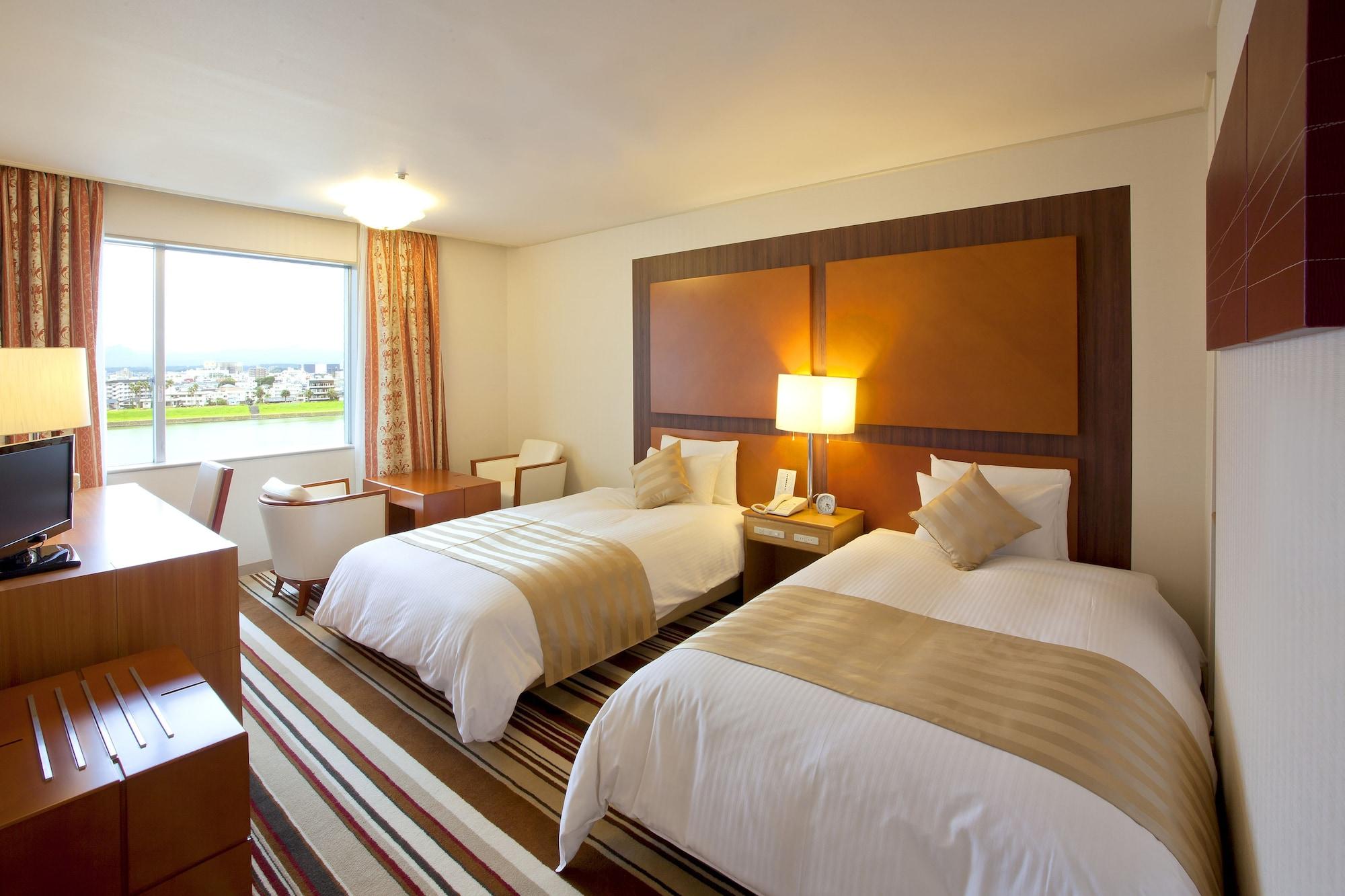 Miyazaki Kanko Hotel Bagian luar foto