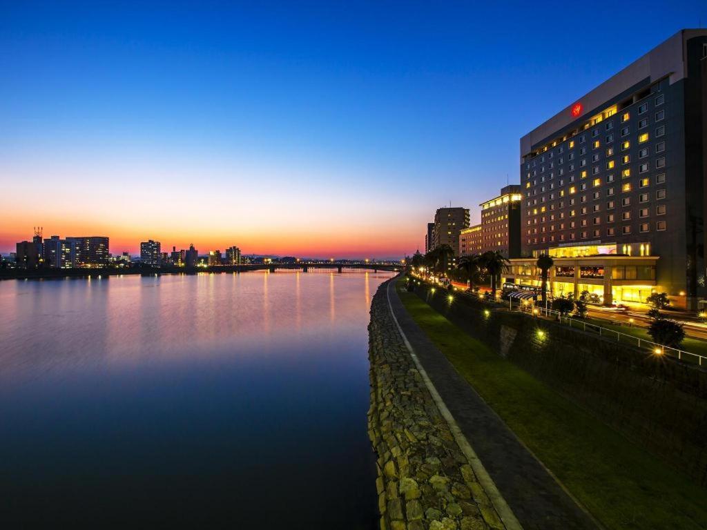 Miyazaki Kanko Hotel Bagian luar foto