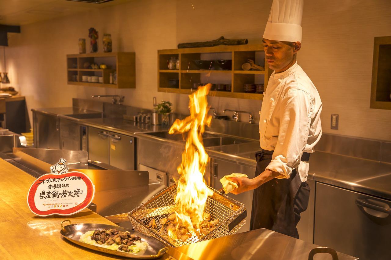 Miyazaki Kanko Hotel Bagian luar foto