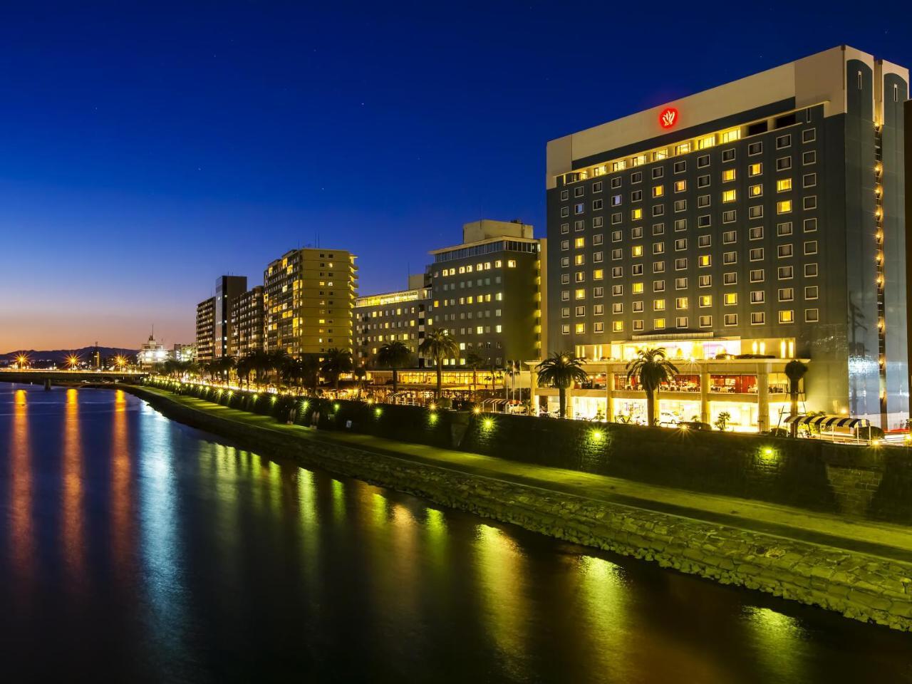 Miyazaki Kanko Hotel Bagian luar foto